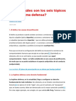 Tópico de Defensa Legal 10