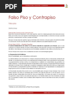 Falso Piso y Contrapiso