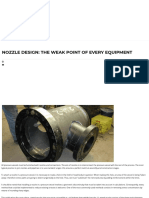 Nozzle Design - The Weak Point of Every Equipment - Training & Engineering