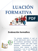 Evaluación Formativa 