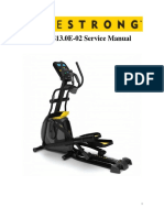 LiveStrong Elliptical Service Manual