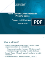 Patent Law Presentation