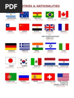 COUNTRIES and NATIONALITIES 