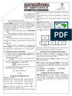 Apostila de Matemática Financeira (7 Páginas, 57 Questões)