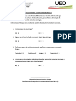 Encuesta Sobre El Consumo de Drogas