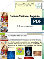 Avaliação Bioquímica Nutricional-2019.1