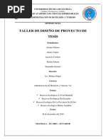 Lección Primer Parcial de Proyecto de Tesis Deber