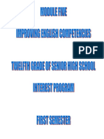 Materi Pembelajaran Kls 12 Semester 1