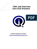 Oracle D2K Interview Questions Answers Guide