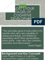 Piaget's Four Stages of Cognitive Development