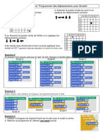 Se Reperer Et Effectuer Des Deplacements - SCRATCH