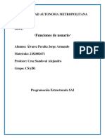 Práctica 8 Programación Estructurada Funciones