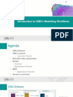 Introduction To CMG's Modelling Workflows PDF