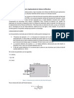 Diseño e Implementación de Antenas de Microlínea