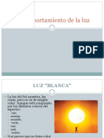 El Comportamiento de La Luz