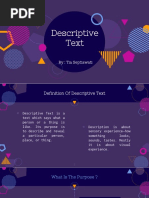 Descriptive Text