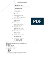 Boolean Algebra