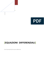 Appunti Equazioni Differenziali