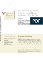 Burke (2011) - Plate Tectonics, The Wilson Cycle, and Mantle Plumes PDF