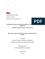 Confesión y Declaración de Parte en El Proceso Civil Chileno Análisis de La Situación Actual y Sus Proyecciones