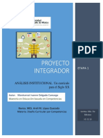 Analisis Institucional, El Curriculum