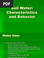 Soil Water Energy