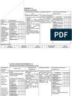 Esquema Plan de Cuidados