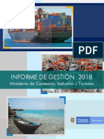 Informe de Gestion MinCIT 2018 VF PDF