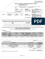 2015 SALN Form Blank