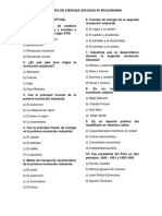 Balotario de Ciencias Sociales - 4º