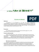 Fractura de Bennett