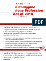 The Philippine Criminology Profession Act of 2018