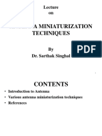 Lecture Antenna Miniaturization