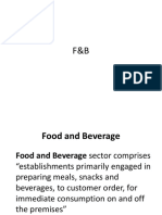 F&B Midterm