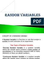 Random Variables 2019