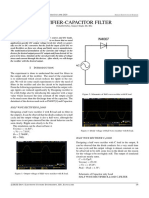 Rectifier With Capacitor Filter Design and Schematics