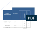 Matriz de Cargos