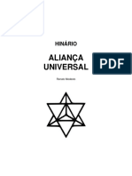 Hinario Aliança Universal Sem Cifras 19 Ago 2019