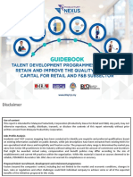 Guidbook. Retail and F&B.Talent Development Prog. 2019