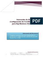 Instructivo para Implementar Certificado SSL para SAP B1 PDF