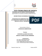 Estrategias de Marketing para Promocion de La Microregion Astata Huamelula 16 08 16 PDF