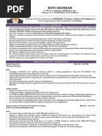 QuickBase Ravi Shankar Resume