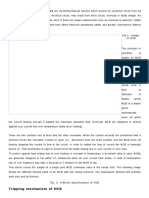 Working of MCB (Miniature Circuit Breaker) - How MCB Works PDF