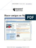 Hacer Amigos en MySpace