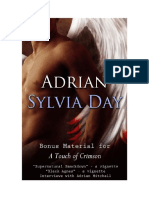 Adrian Bonus Material For A Touch of Crimson - En.es