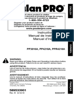 Motosierra Poulan Pro PP4218A PDF