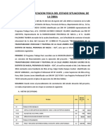 Acta de Constatacion Fisica Del Estado Situacional de La Obra