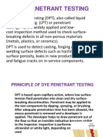 Dye Penetrant Testing