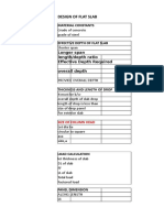 Flat Slab Excel