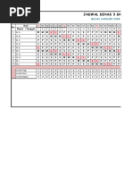 Contoh Jadwal Dinas 3 Shift